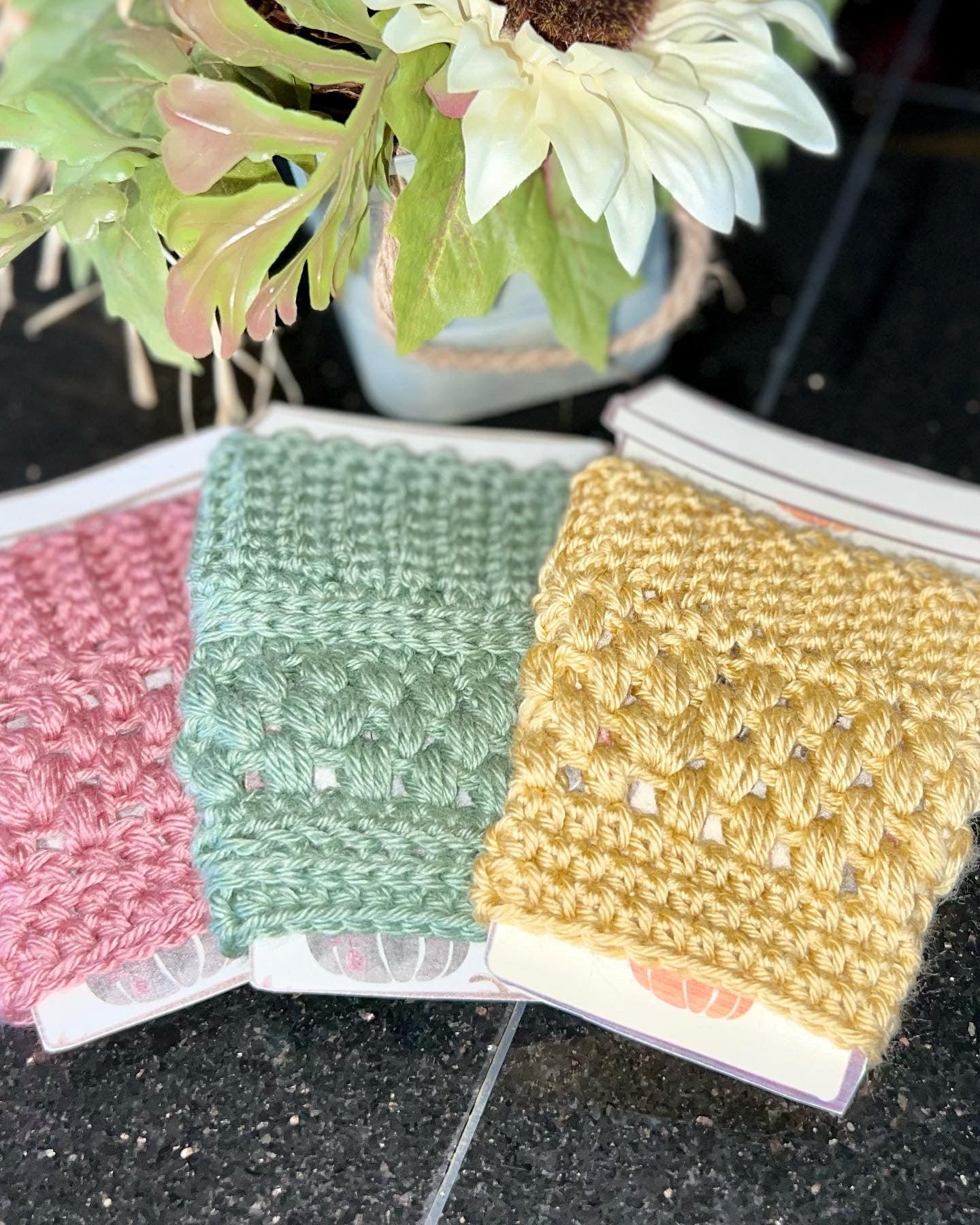 Coffee cup cozy, reusable coffee cup sleeve - Lilly Grace Sparkle Boutique