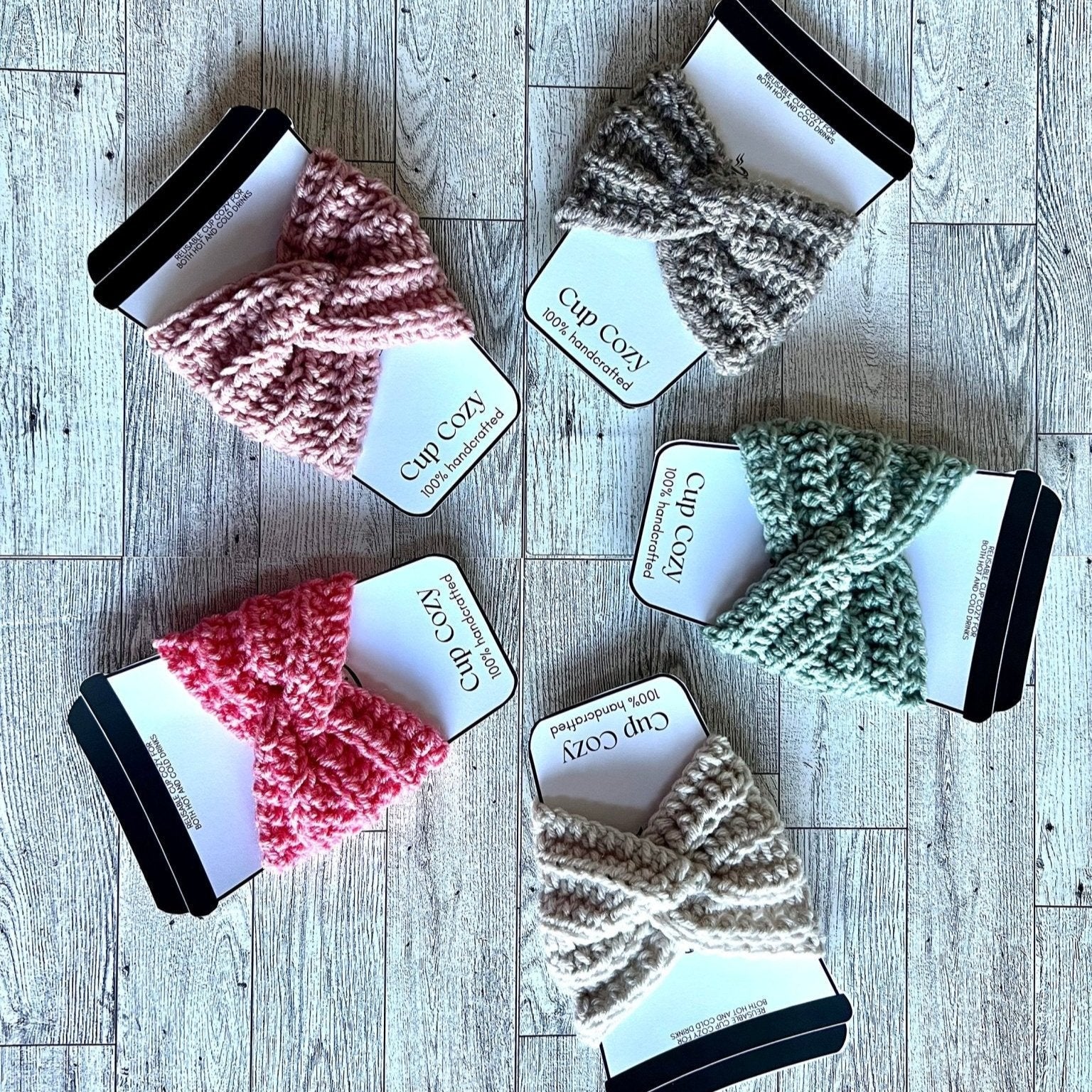 Coffee cup cozies