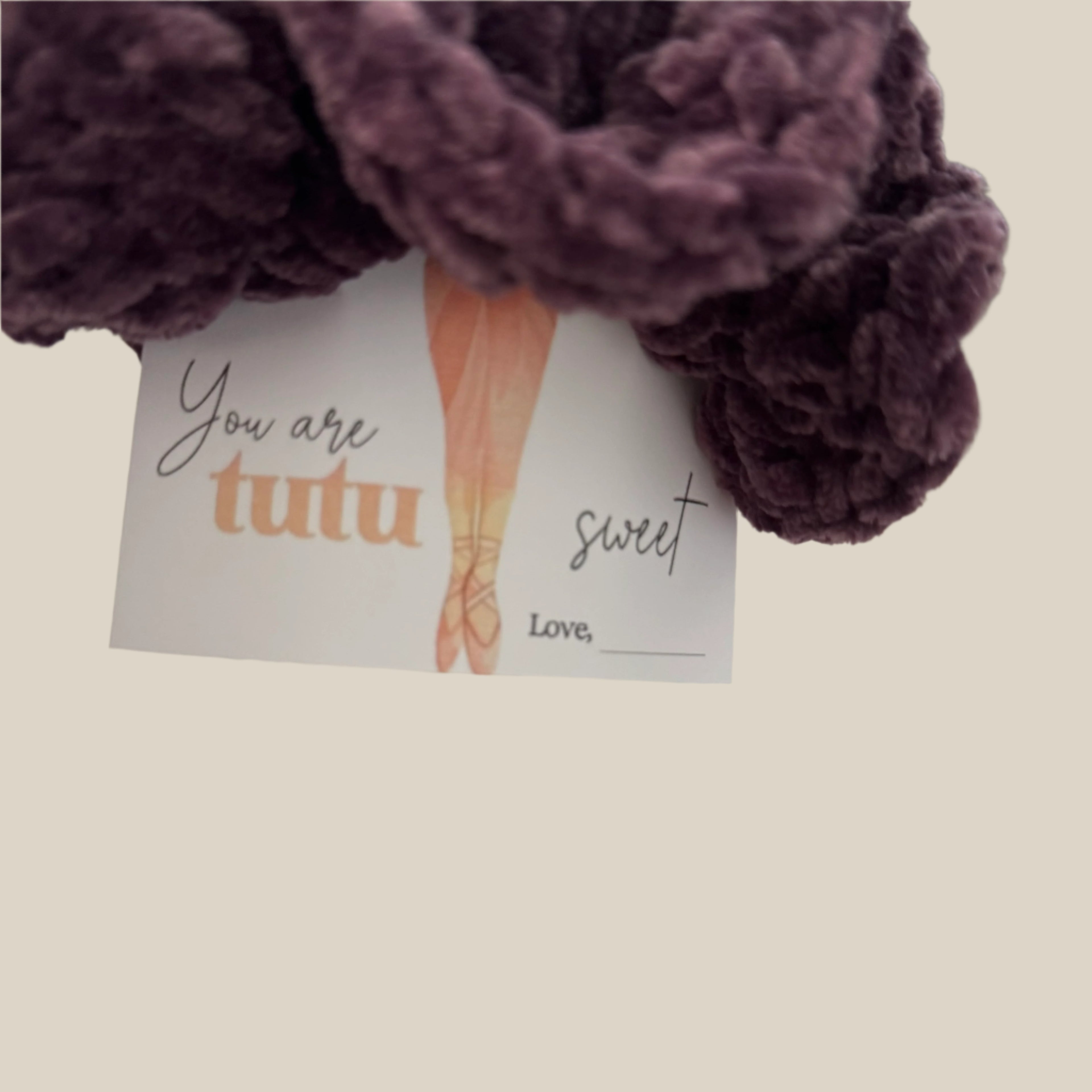 Large Hair scrunchie