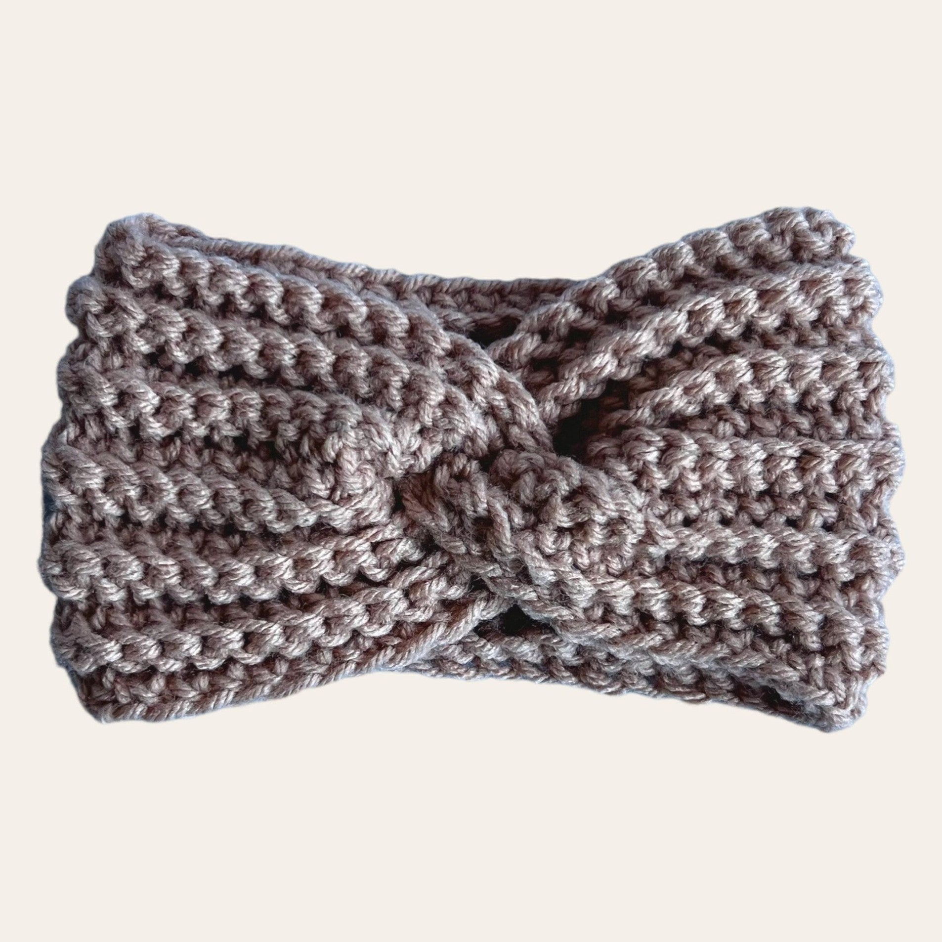 Pearl White - Crochet headband for girl or woman, boho style color headband, crochet headband for spring weather, various sizes - Lilly Grace Sparkle Boutique