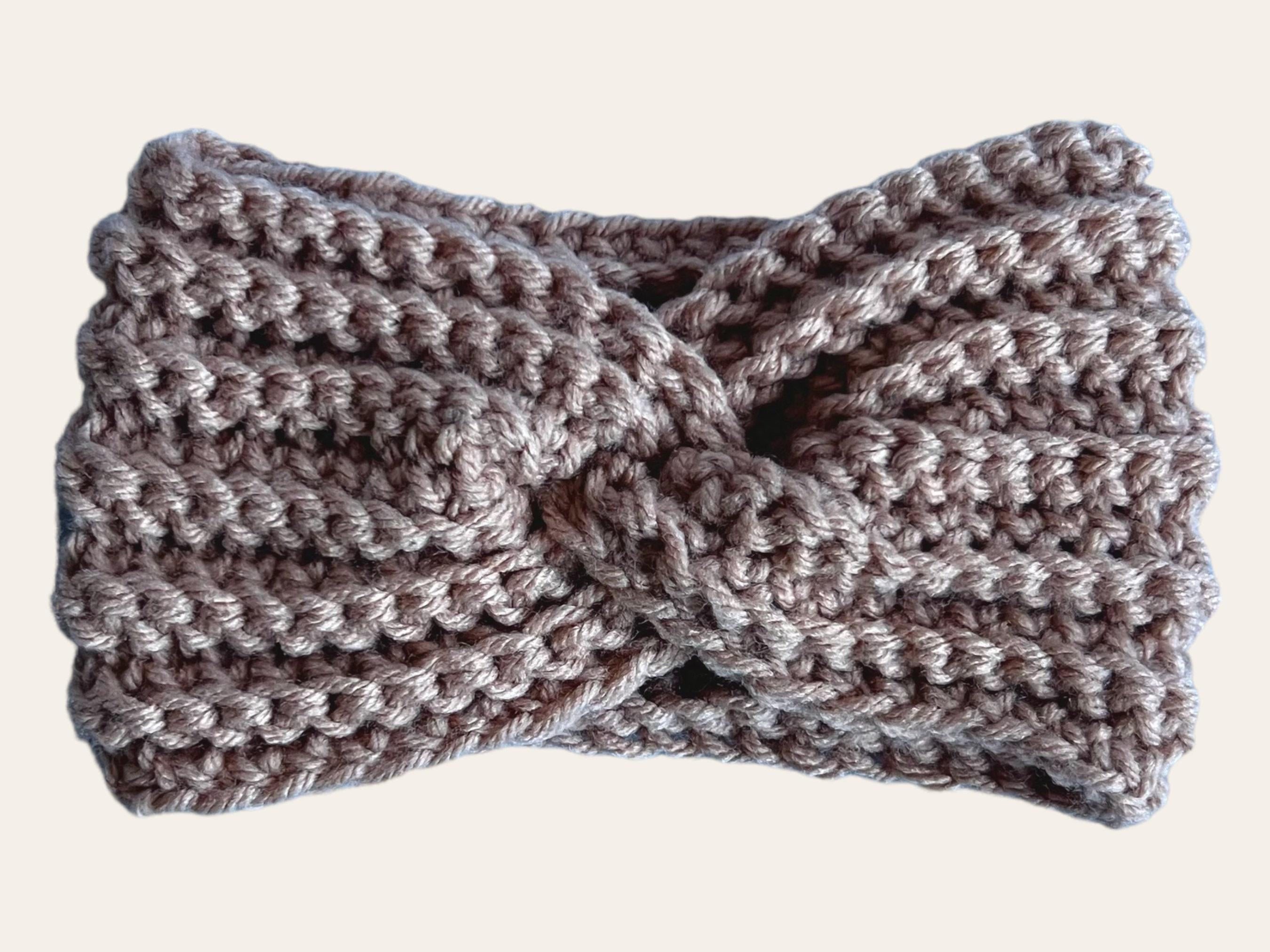 Handmade Gift Idea Crochet Twisted Headband Ear Warmer Boho Style Fashion Accessory Baby Girl Women Sizes Cold Weather Protection Fall Winter Spring Wear Soft Acrylic Yarn Non Scratchy Material Comfortable Cozy Design Multiple Colors