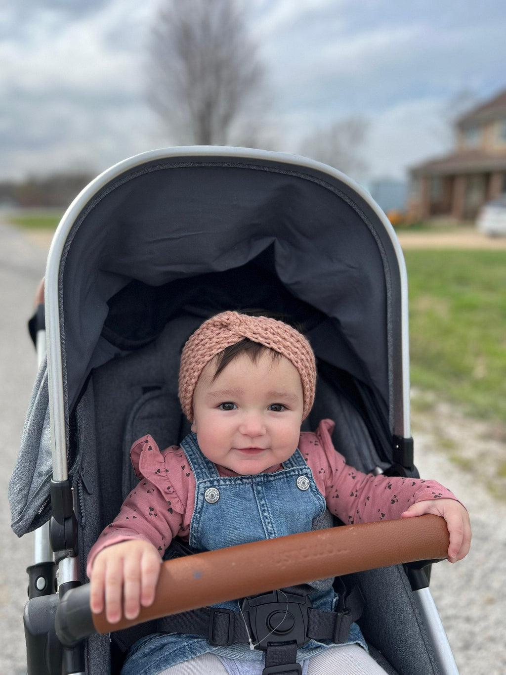 Crochet Headband - baby to adult size - in soft pastel colors