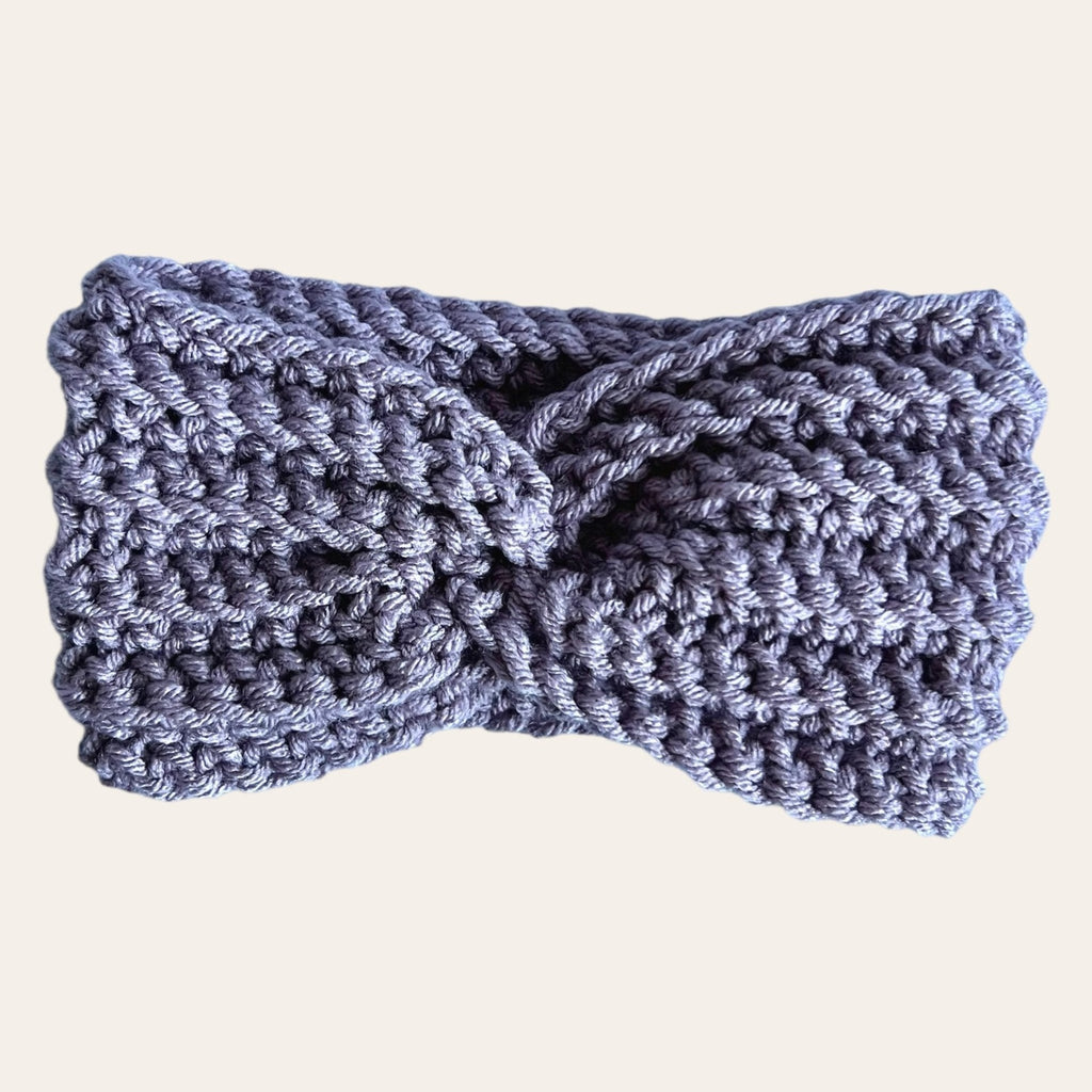 Crochet headband for girl or woman, boho style color headband, crochet headband for spring weather - Lilly Grace Sparkle Boutique