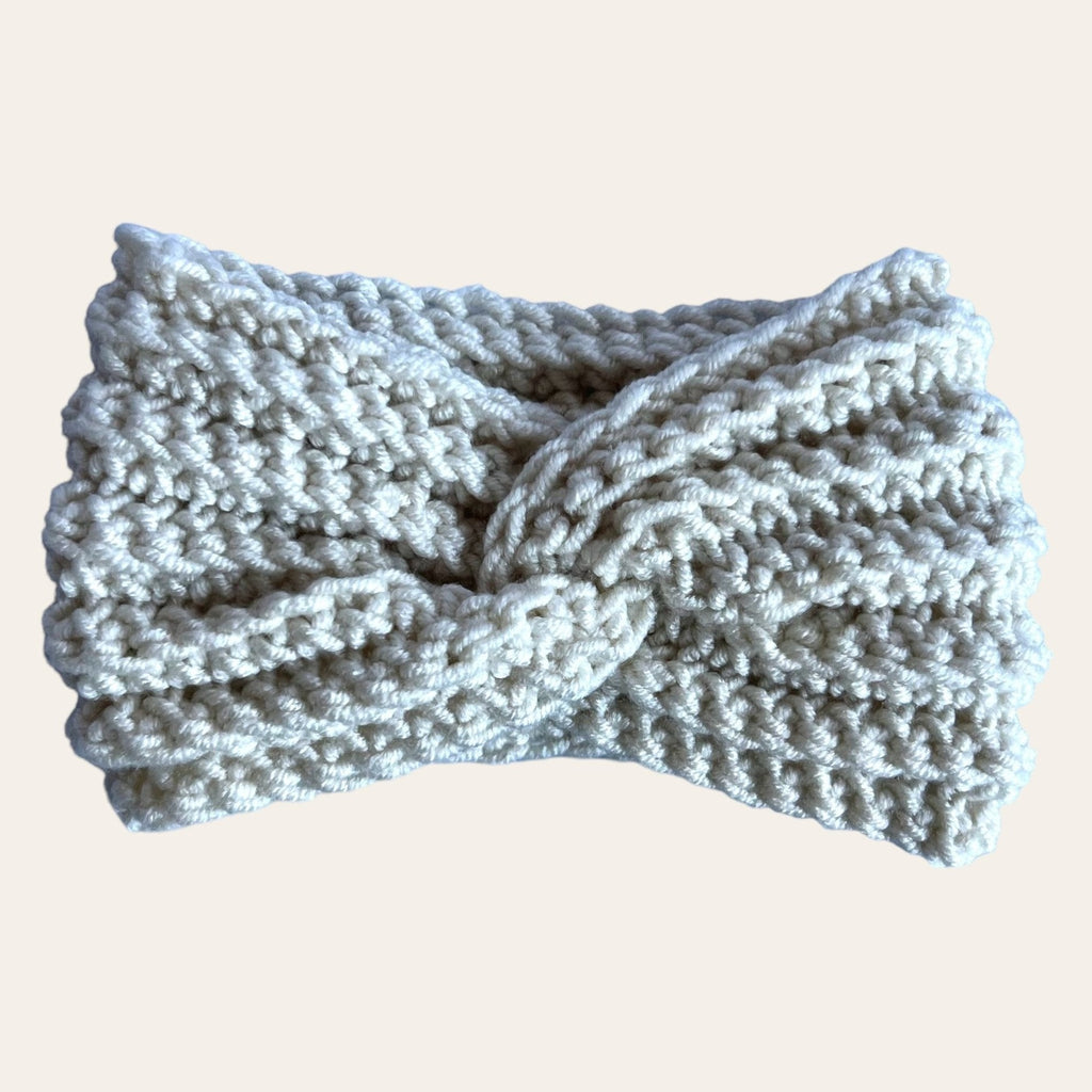 Crochet headband for girl or woman, boho style color headband, crochet headband for spring weather - Lilly Grace Sparkle Boutique