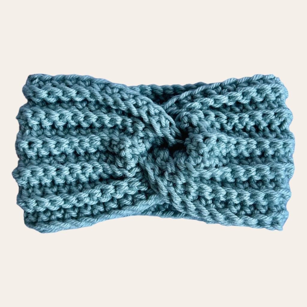 Pearl White -Crochet headband for girl or woman, boho style color headband, crochet headband for spring weather, various sizes - Lilly Grace Sparkle Boutique