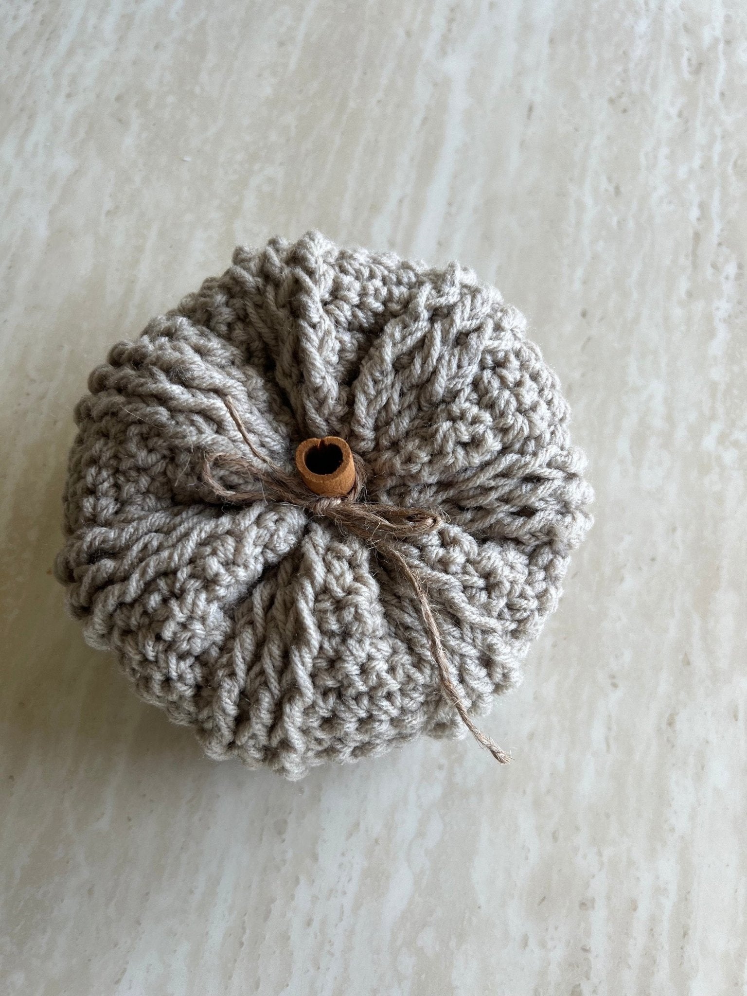 Decorative handmade crochet pumpkin in pumpkin spice, autumn decor, fall room decor, pumpkin decor, pumpkin set, decoration for fall, autum - Lilly Grace Sparkle Boutique
