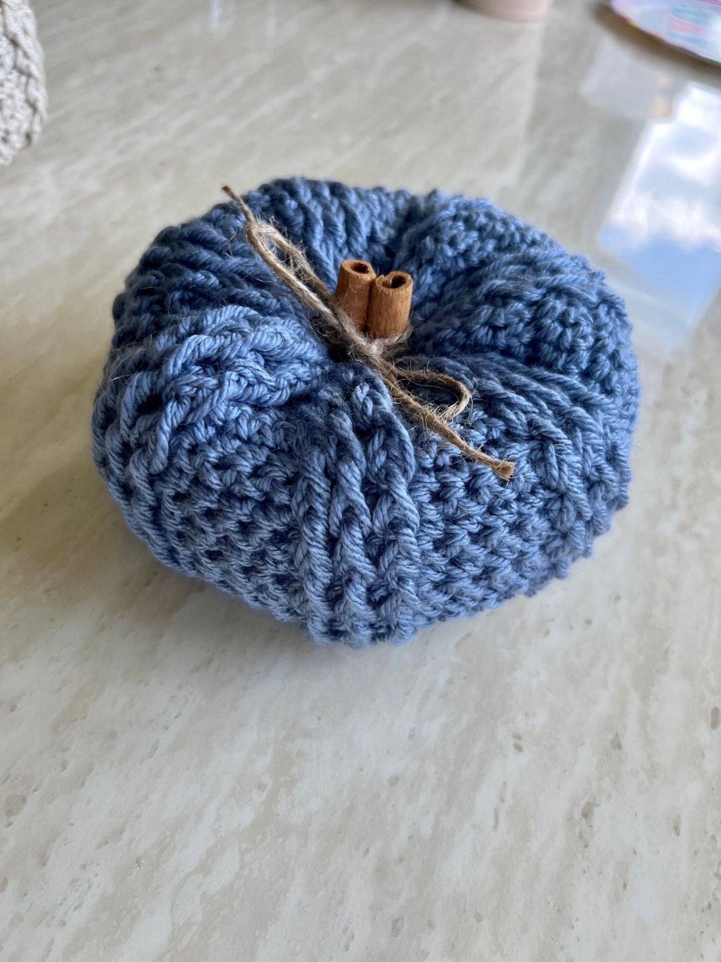 Decorative handmade crochet pumpkin in pumpkin spice, autumn decor, fall room decor, pumpkin decor, pumpkin set, decoration for fall, autum - Lilly Grace Sparkle Boutique
