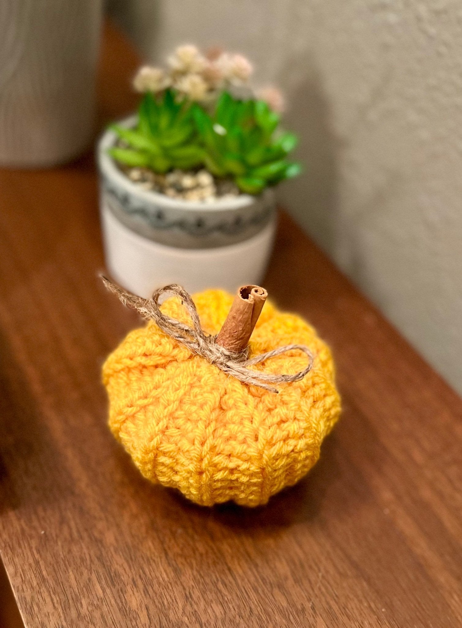 Fall decor for home, Crochet pumpkin decoration, handmade fall decor Thanksgiving decoration, Thanksgiving autumn photo prop - Lilly Grace Sparkle Boutique