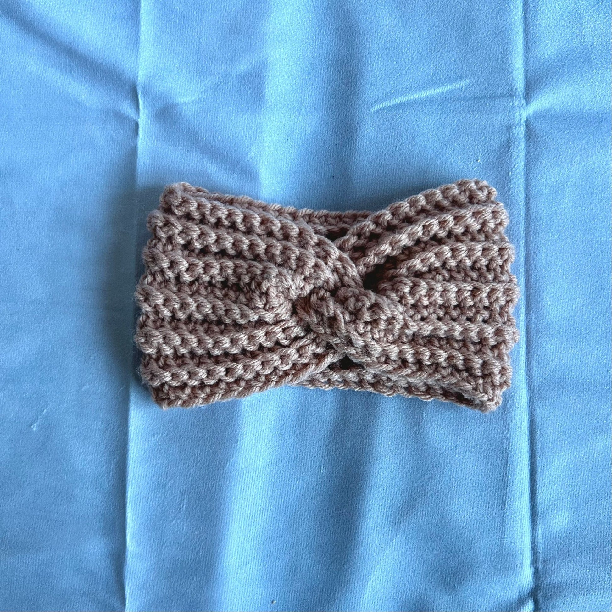Sky blue Crochet headband for girl or woman, boho style color headband, crochet headband for spring weather, various sizes, variety colors - Lilly Grace Sparkle Boutique